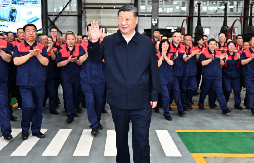 习近平在阳泉考察制造业企业发展